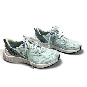 Ryka Pinnacle Xt Cross Training Shoe Sneaker Blue Ice